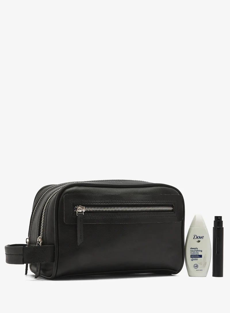 Dual Compartment Wash Bag